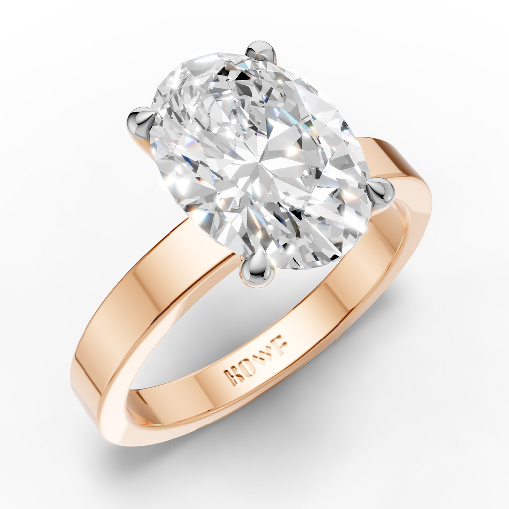 Oval-Cut Solitaire Ring