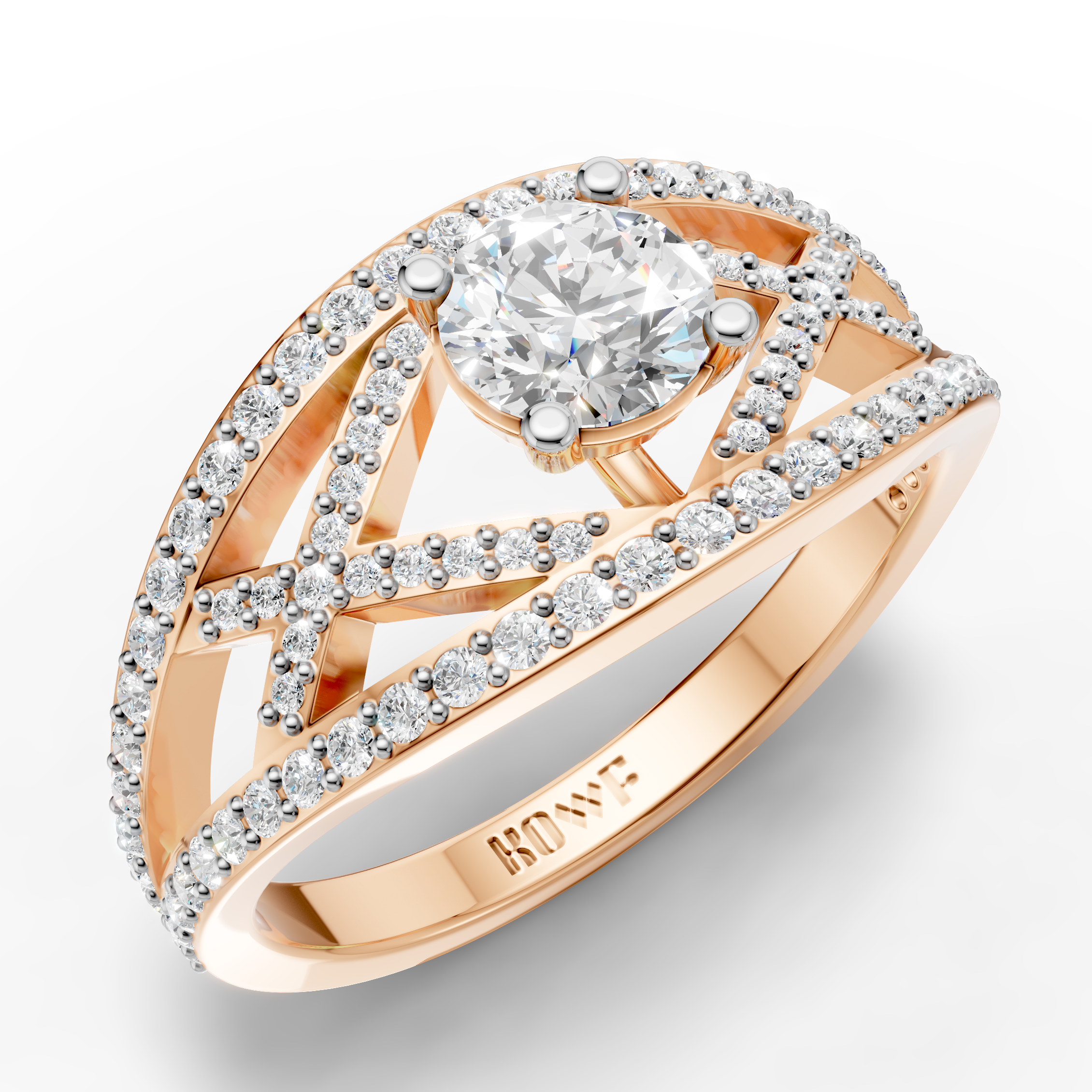 Geometric Pattern Ring