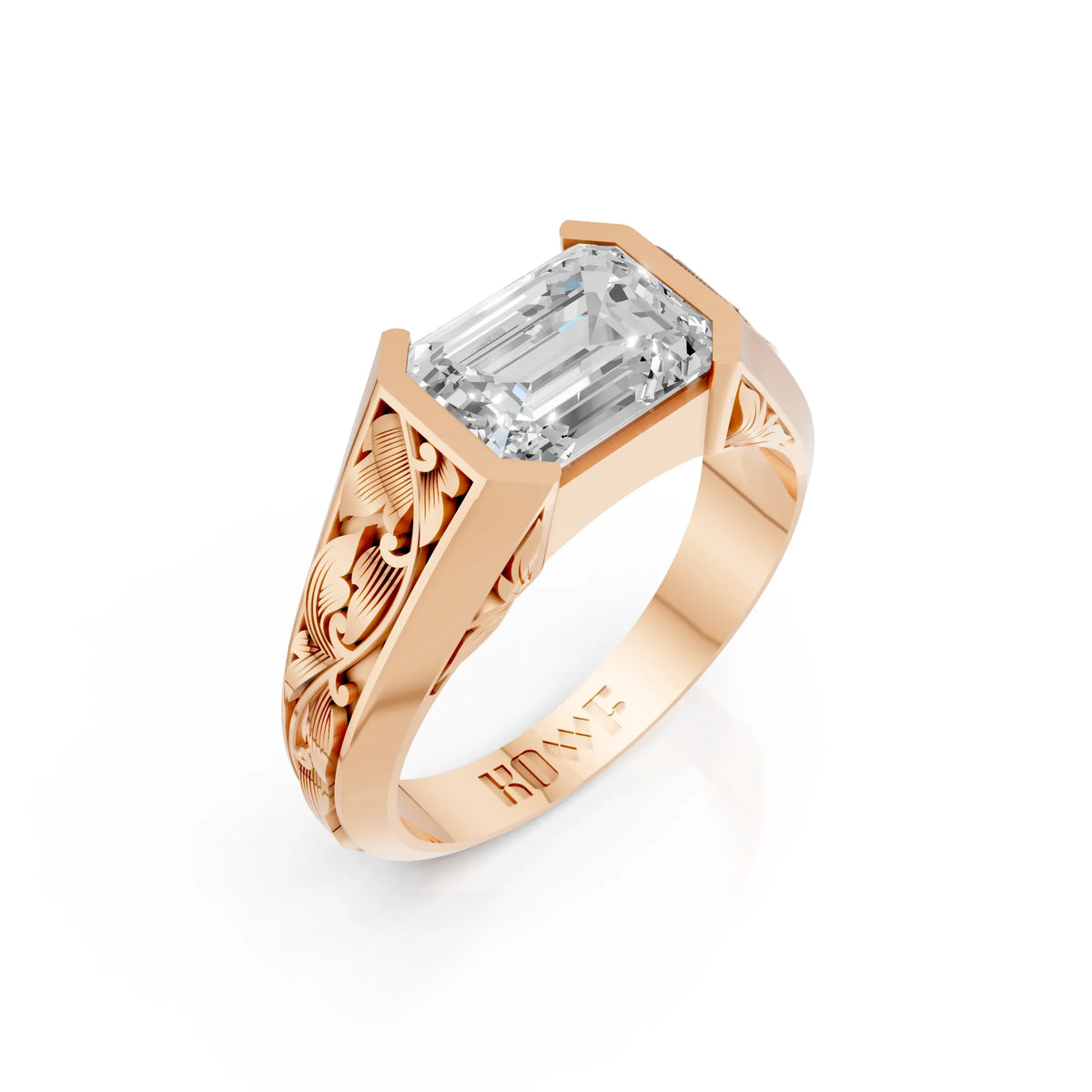Heritage Emerald Cut Ring