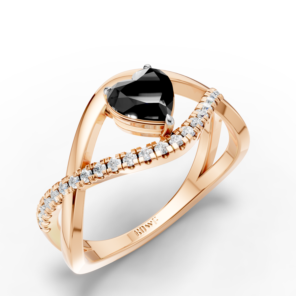 Black Heart Ring