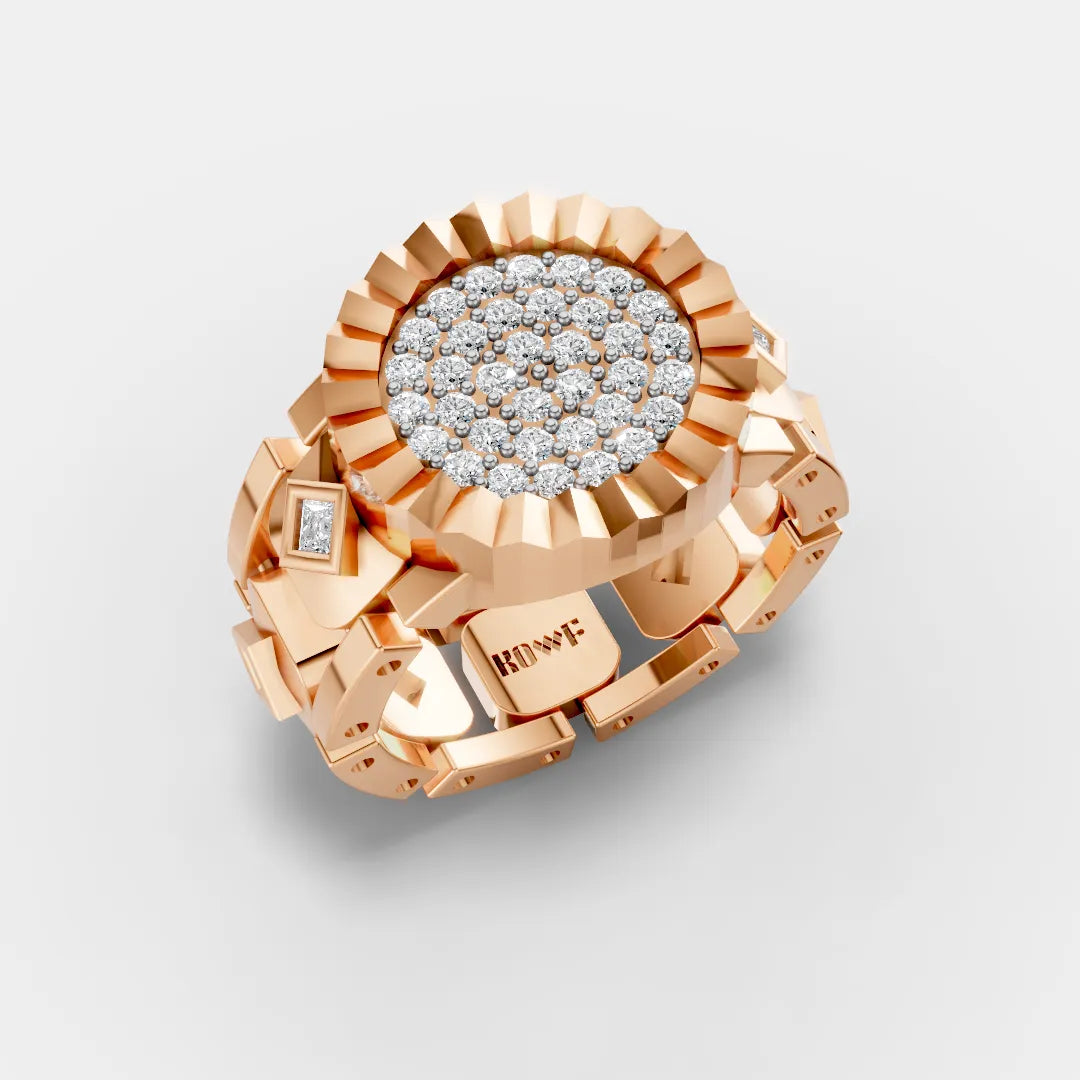 Modern Flex-Fit Silver Ring