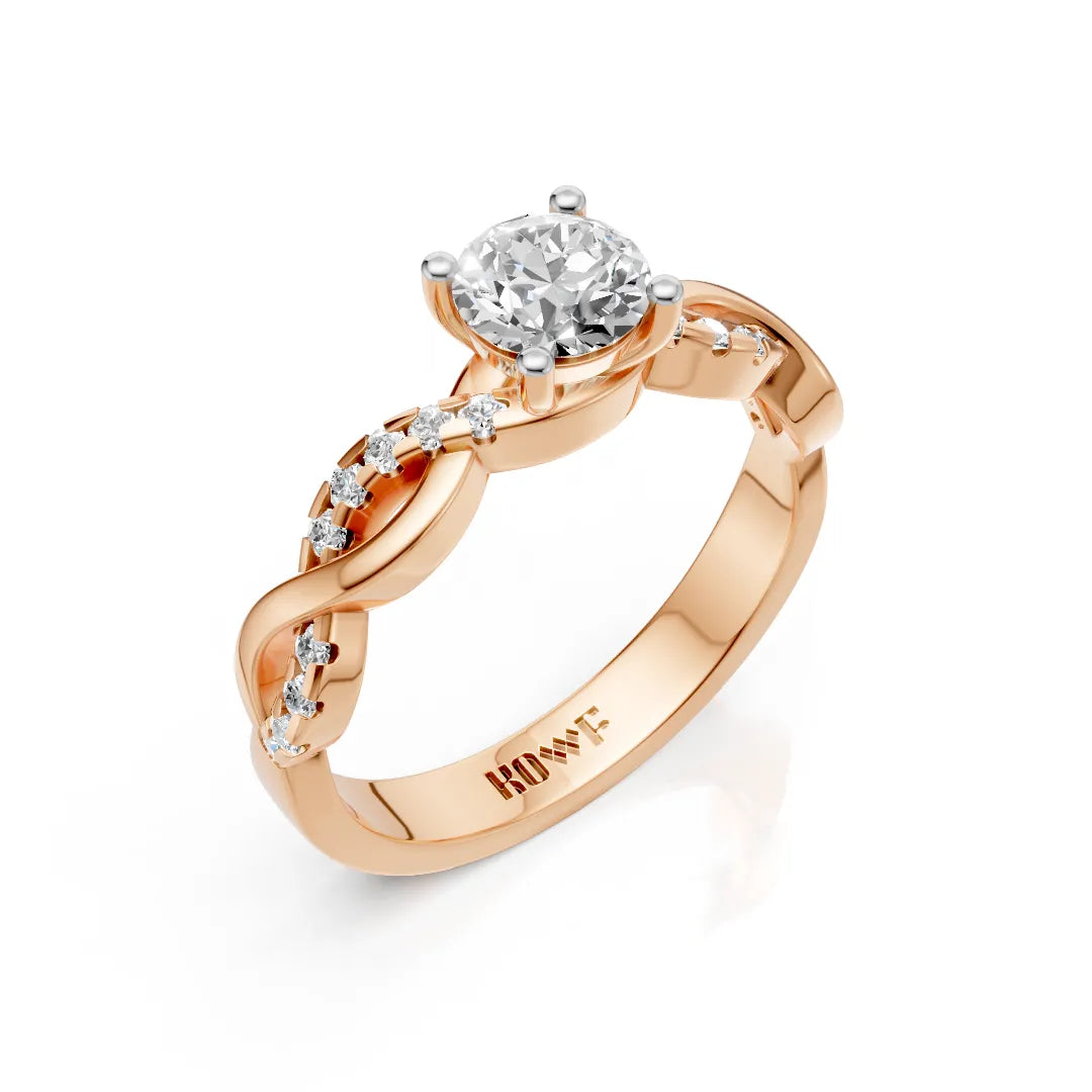 Timeless Sparkle with a Modern Touch Ring
