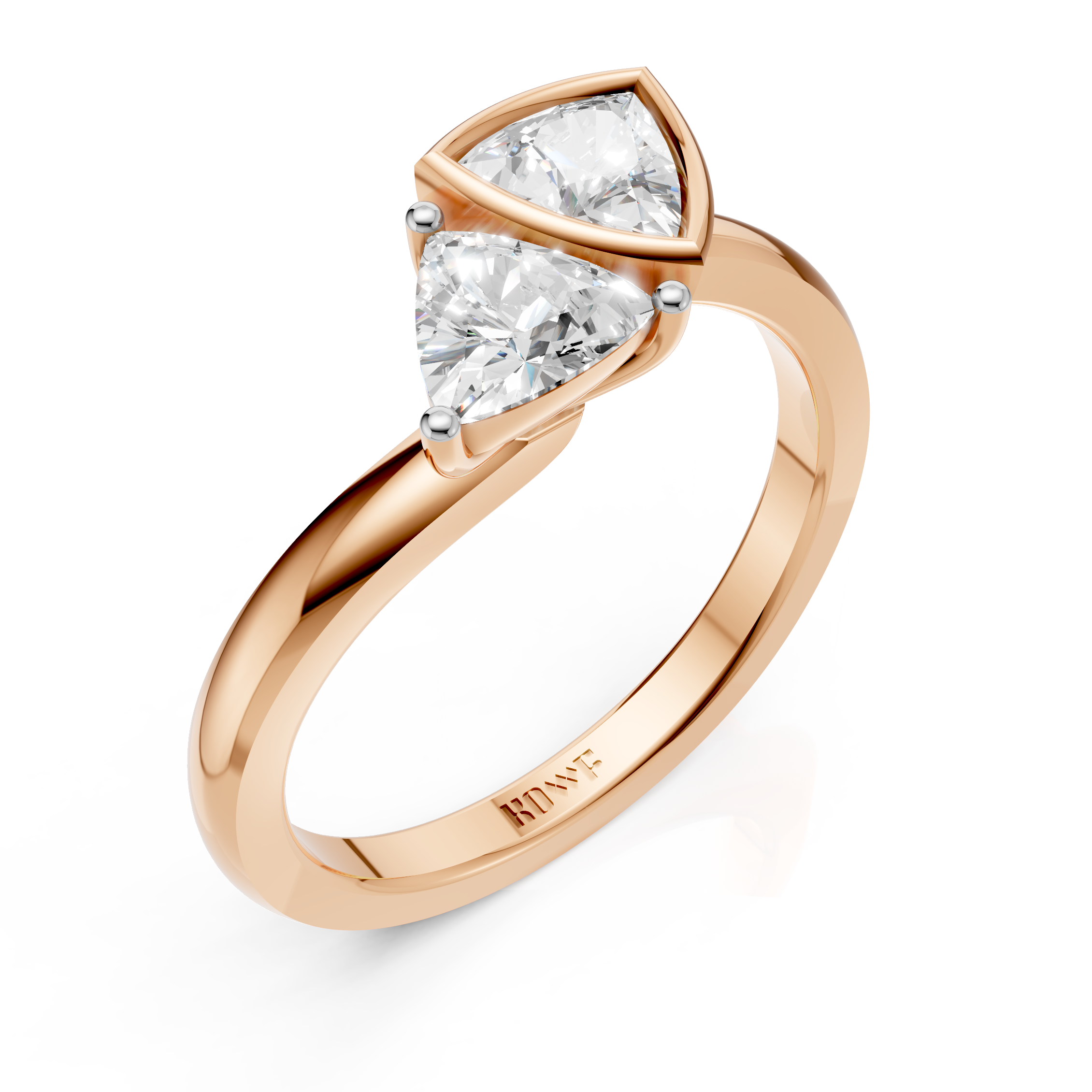 Trillion Duo Ring