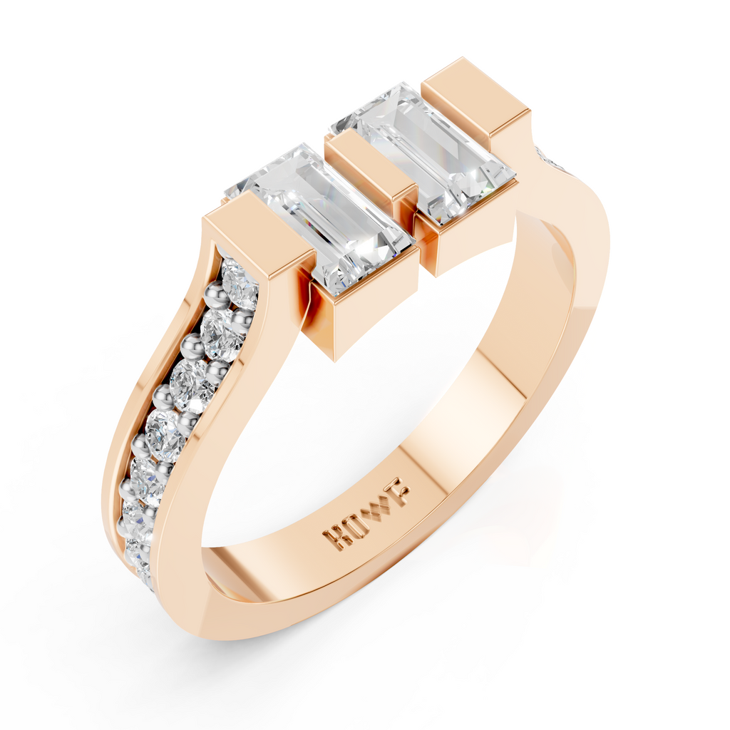Twin Prism Ring