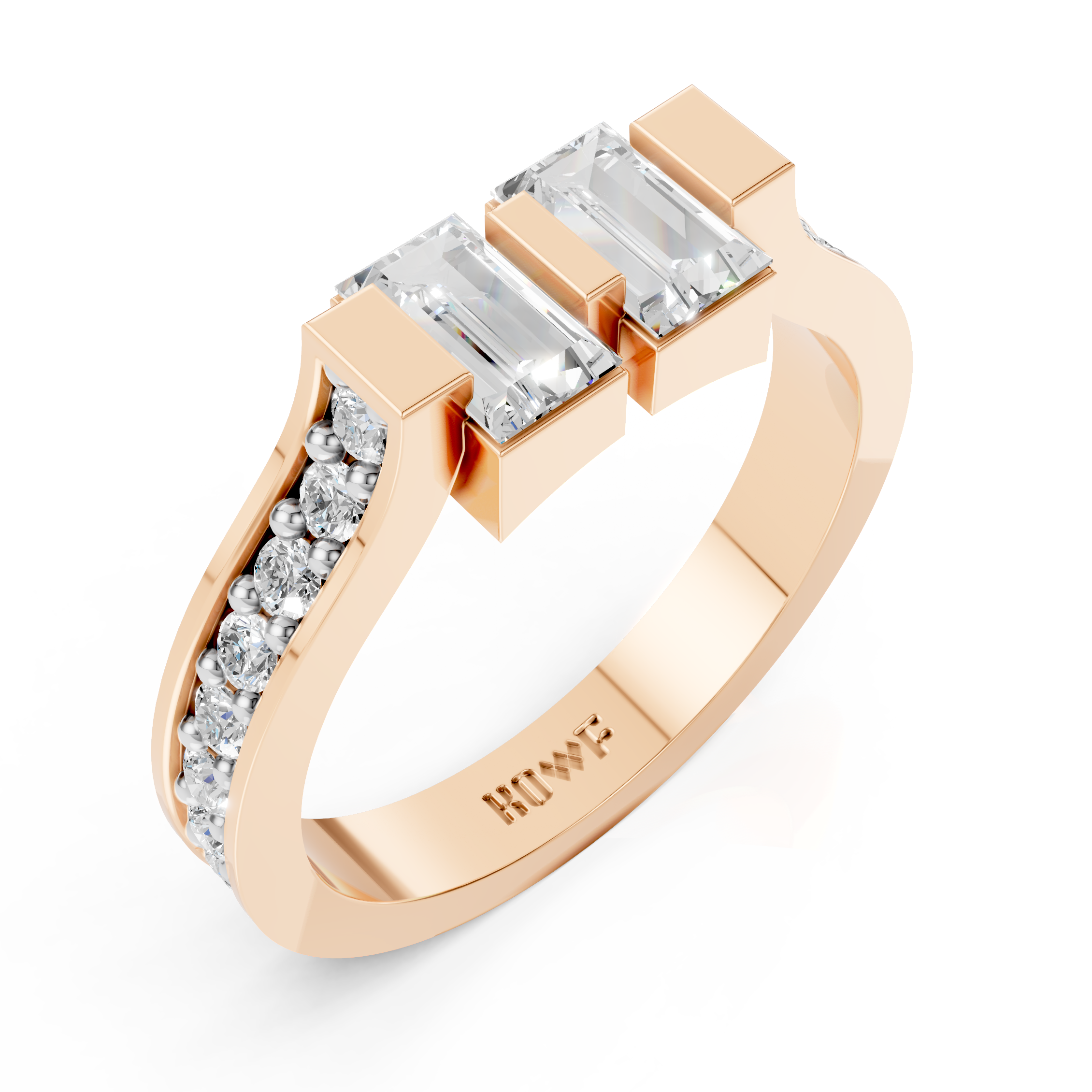 Twin Prism Ring
