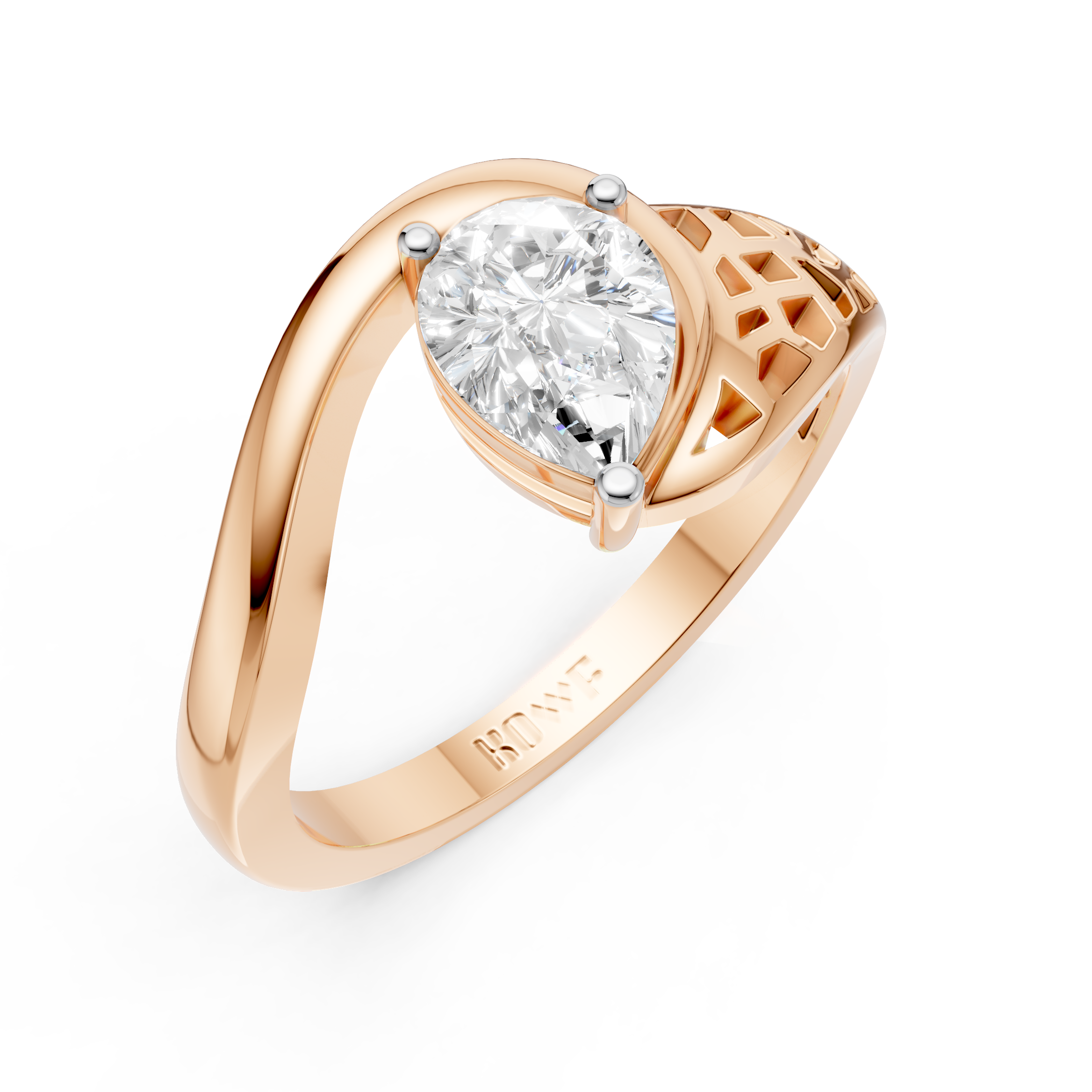 Celeste Twist Ring