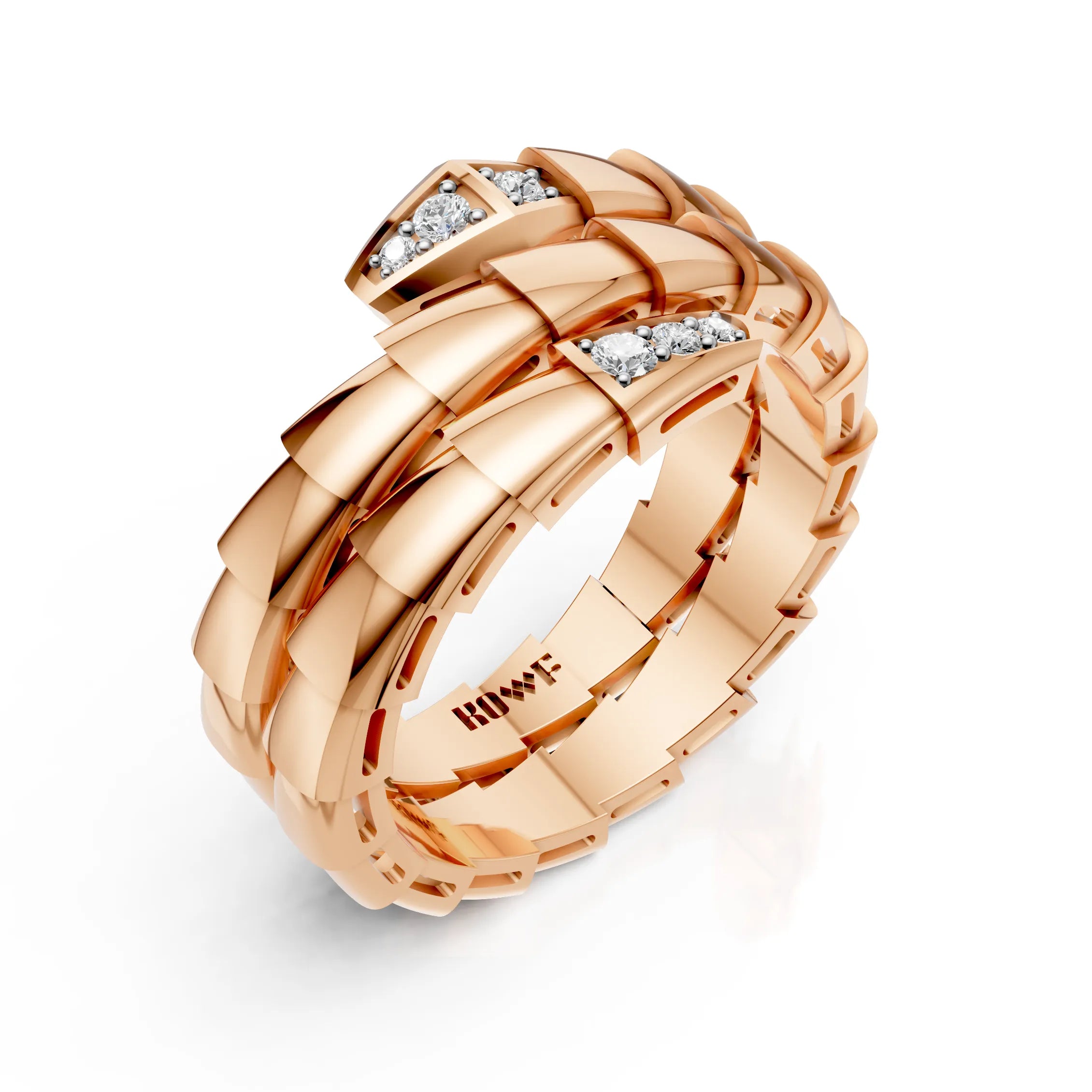 Titan Braid Diamond Ring