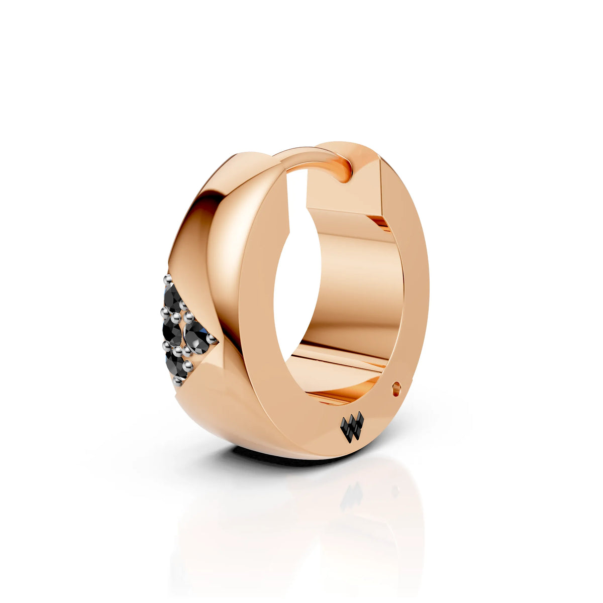 Black Vertex Hoop
