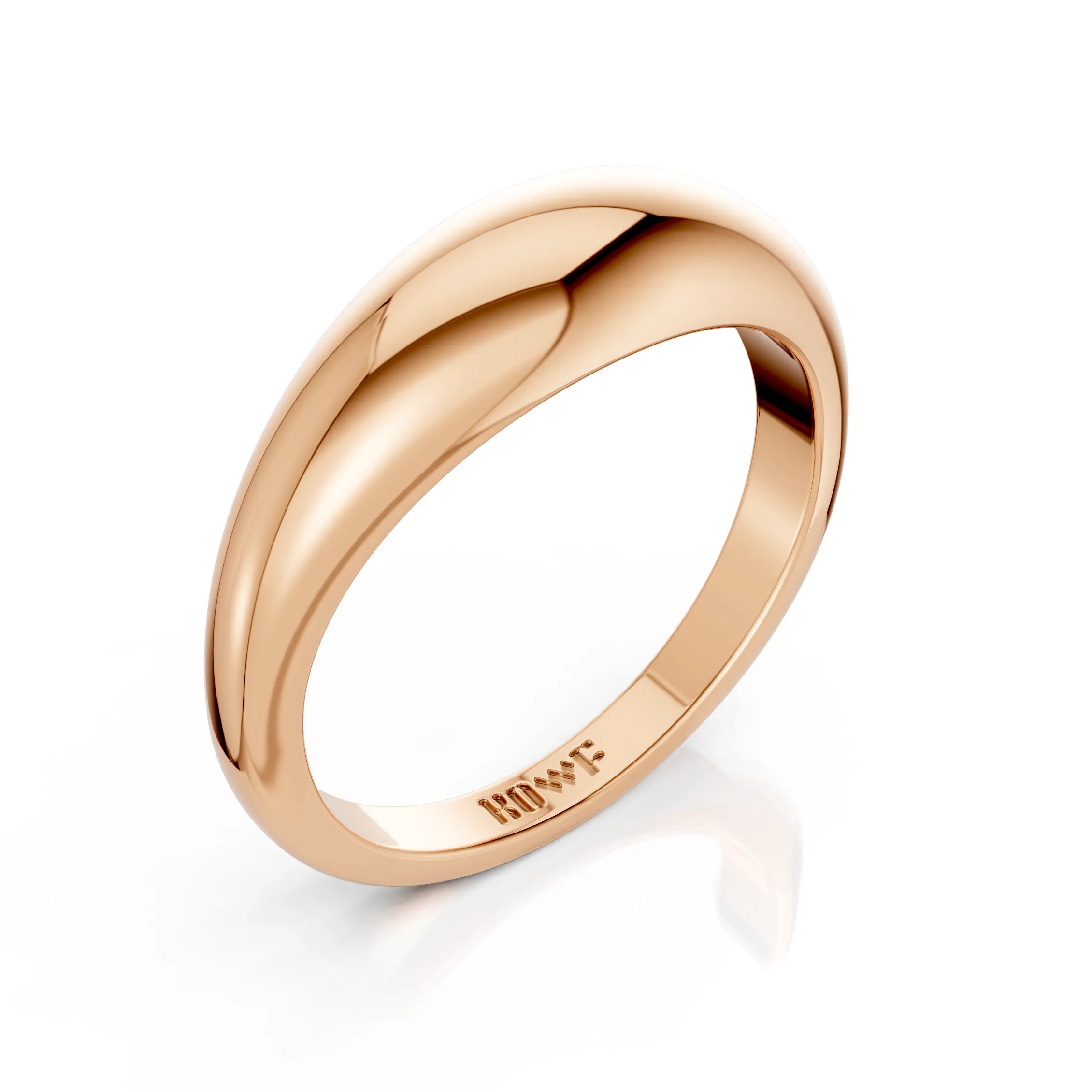 Comfort Fit Plain Wedding Band