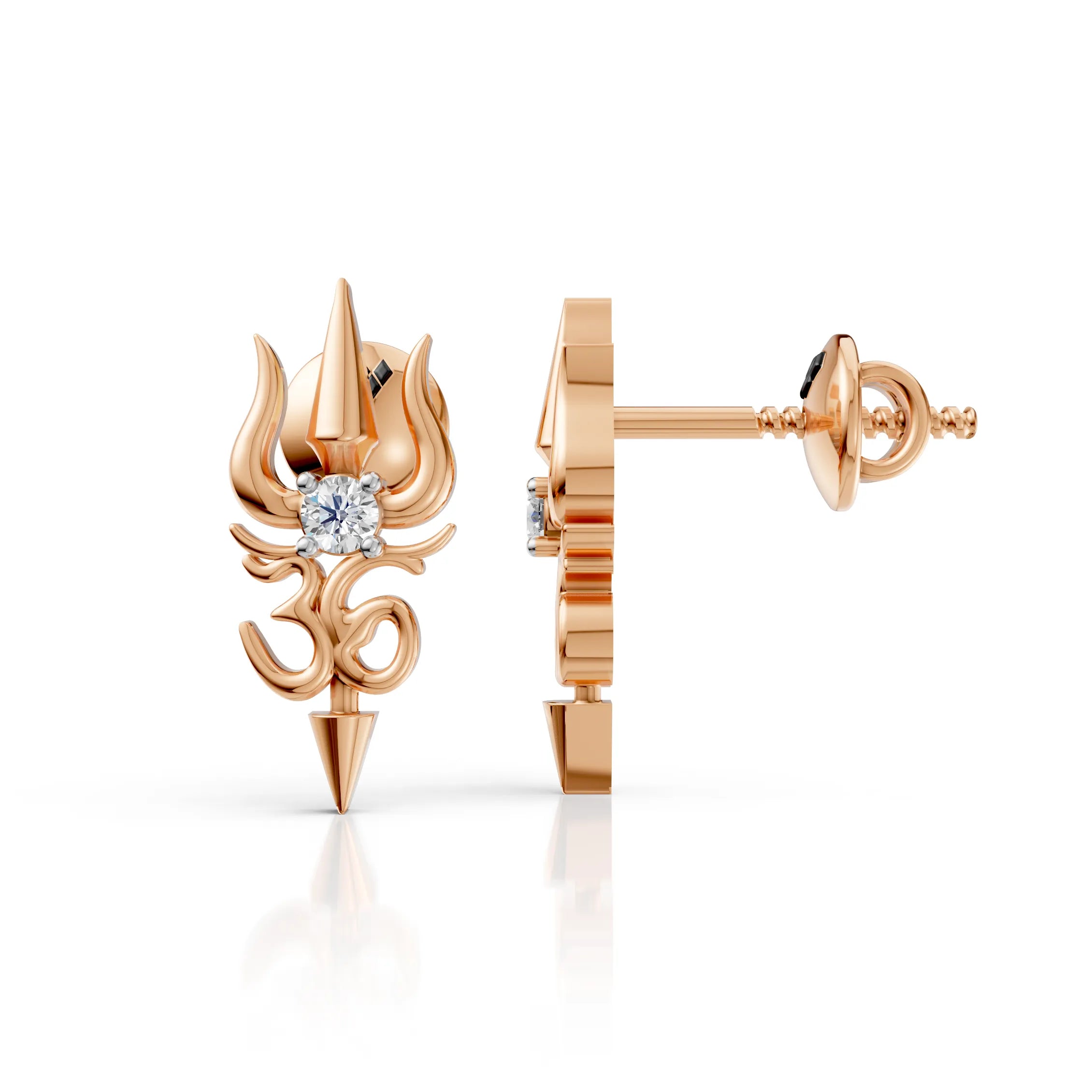 Divine Om Earrings (1 Pair)