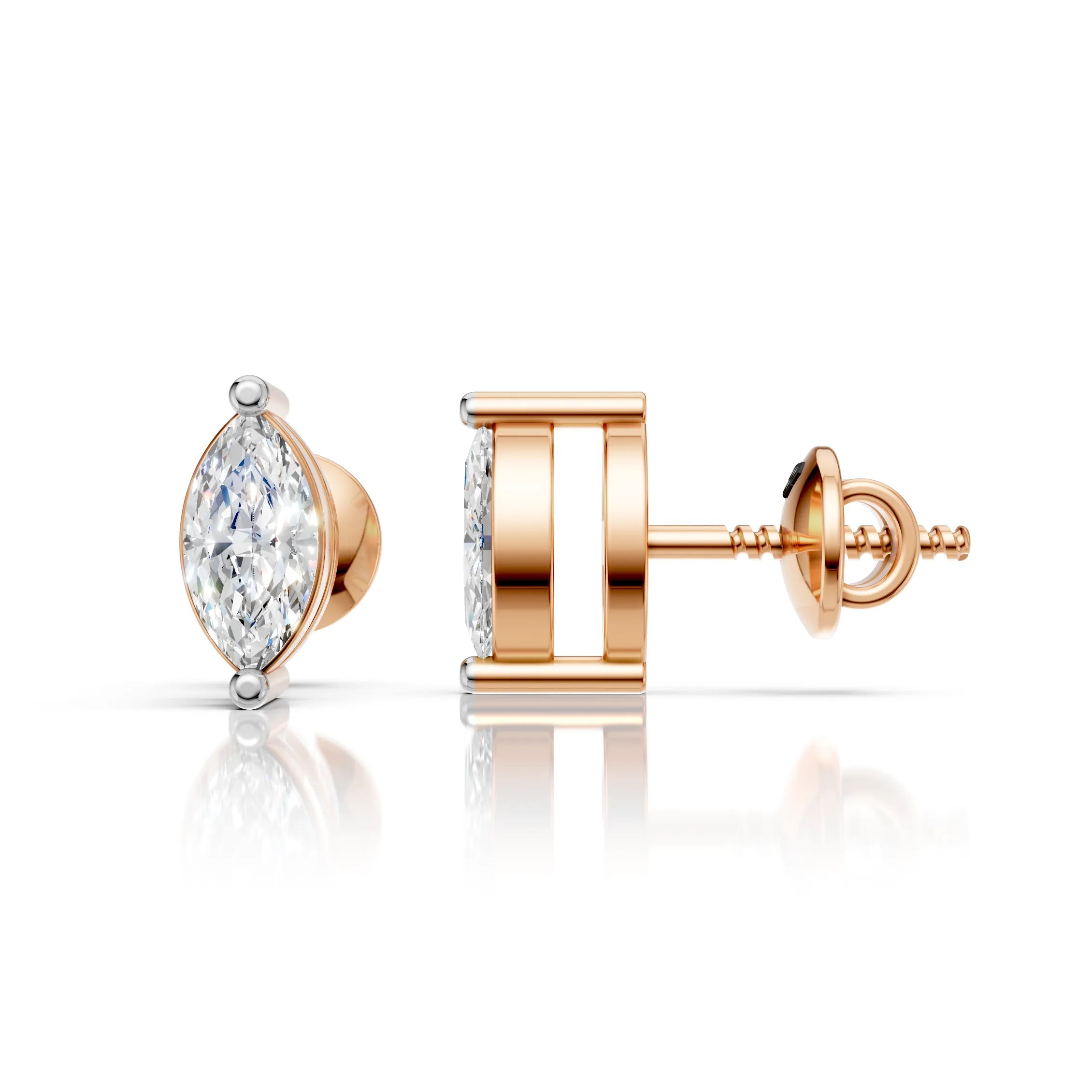 Marquise Shape Earrings (1 PAIR)