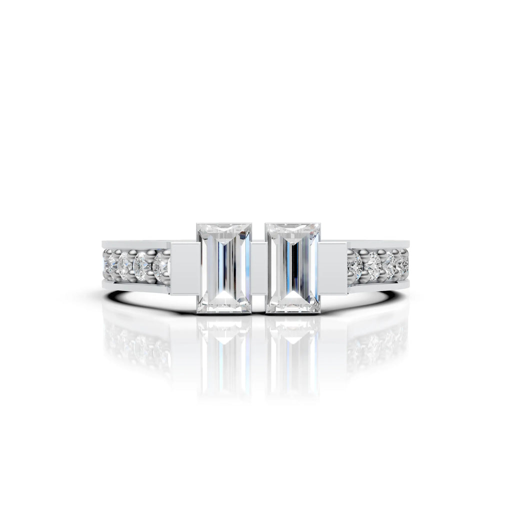 Twin Prism Ring