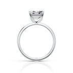 Emerald Cut Solitaire Diamond Ring