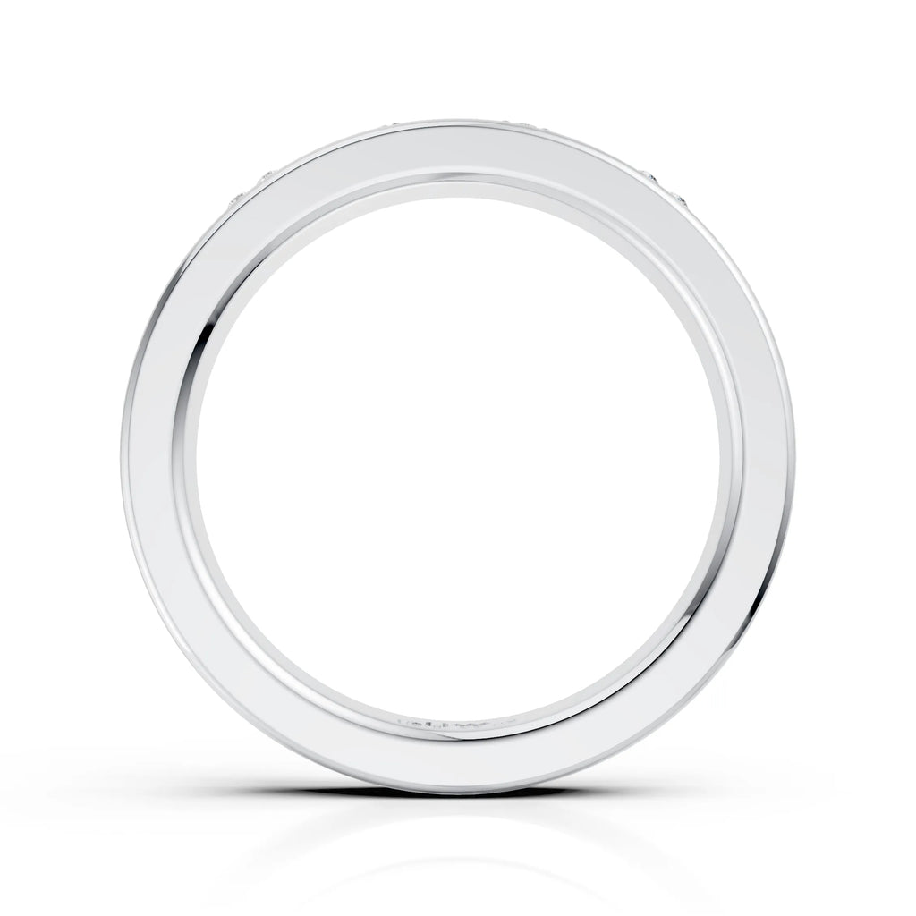 Architectural Diamond Band Ring