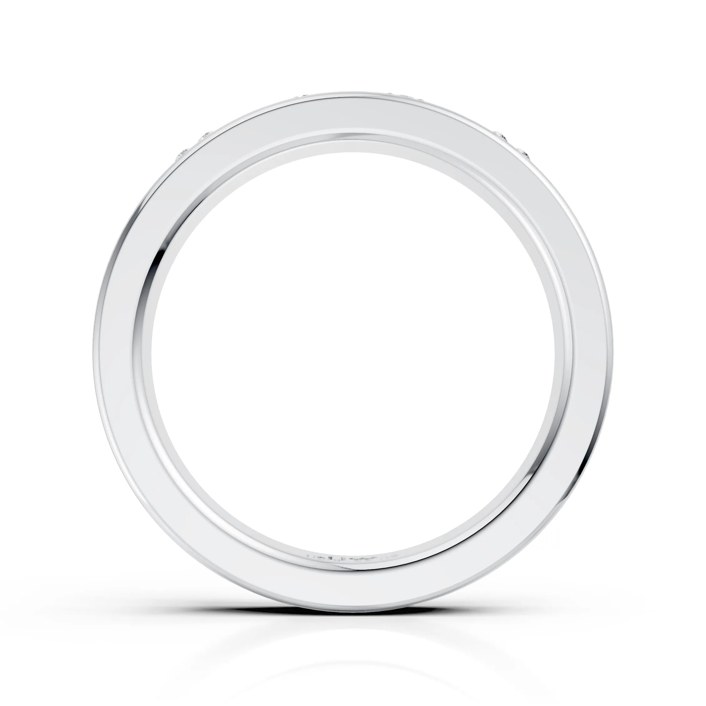 Architectural Diamond Band Ring