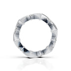 Princess Cut Diamond Geometric Eternity Ring