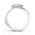 Double Marquise Diamond Open Ring