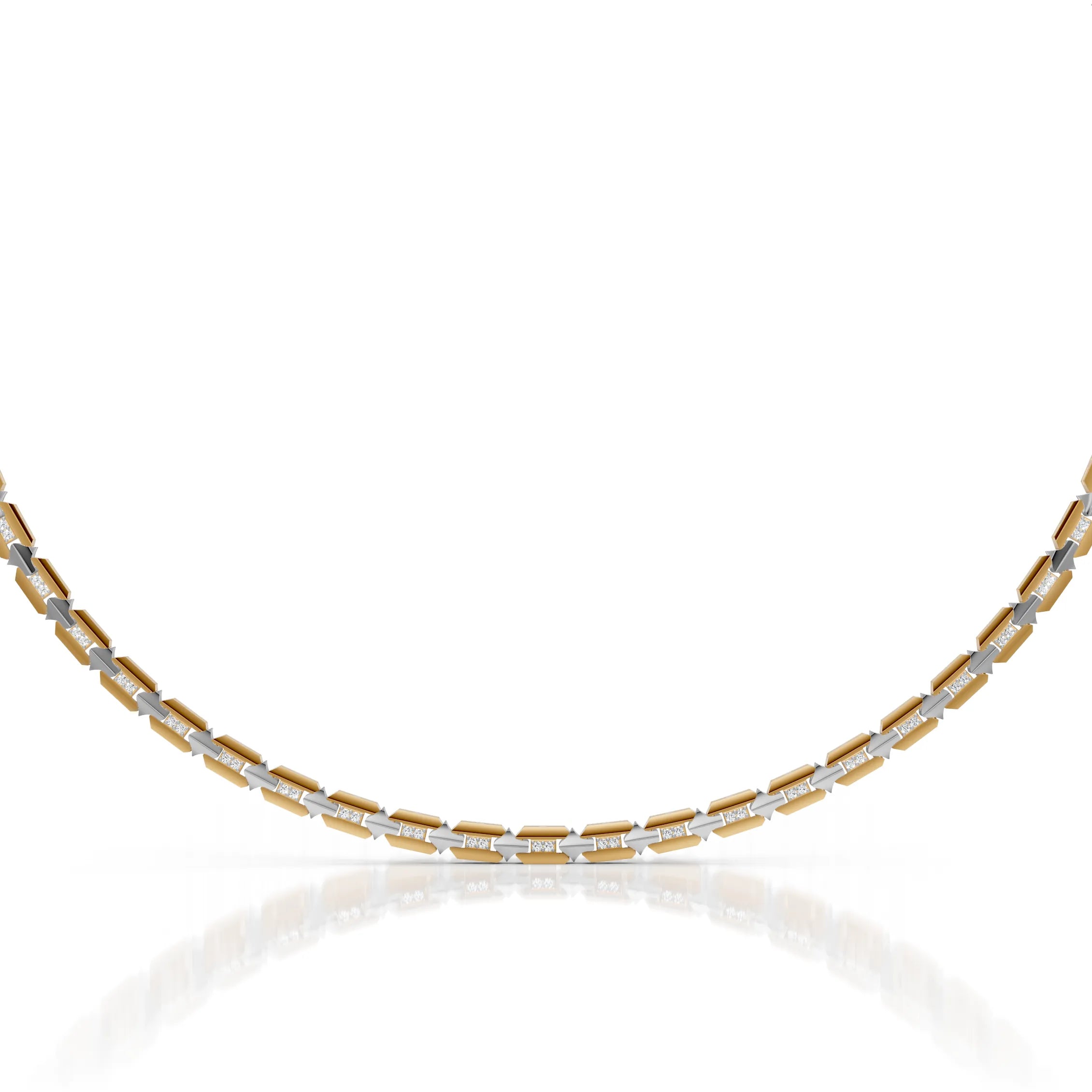 Geometric Pavé Chain