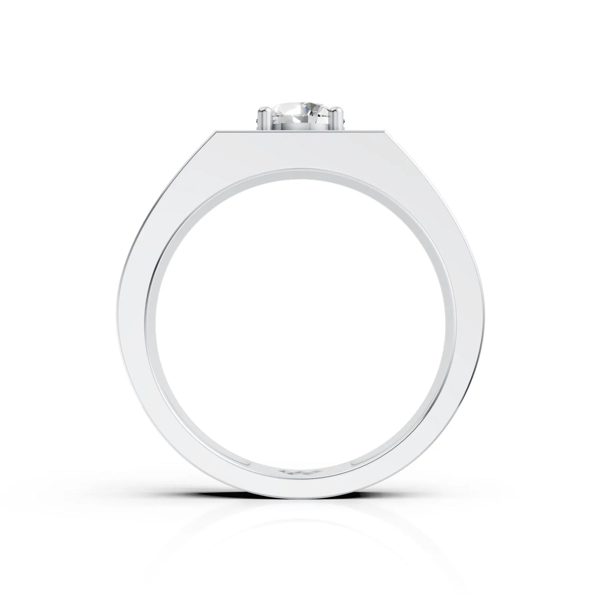 Classic Round Statement Ring