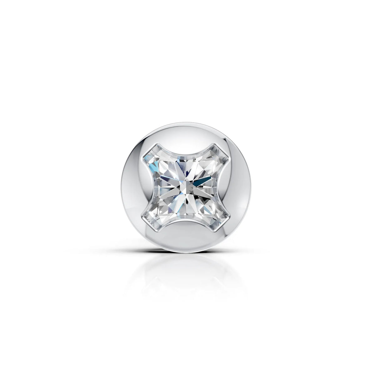 Orbit Frame Diamond Stud (1 PC)