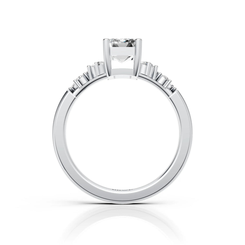 Emerald Cluste Ring