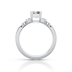Emerald Cluste Ring