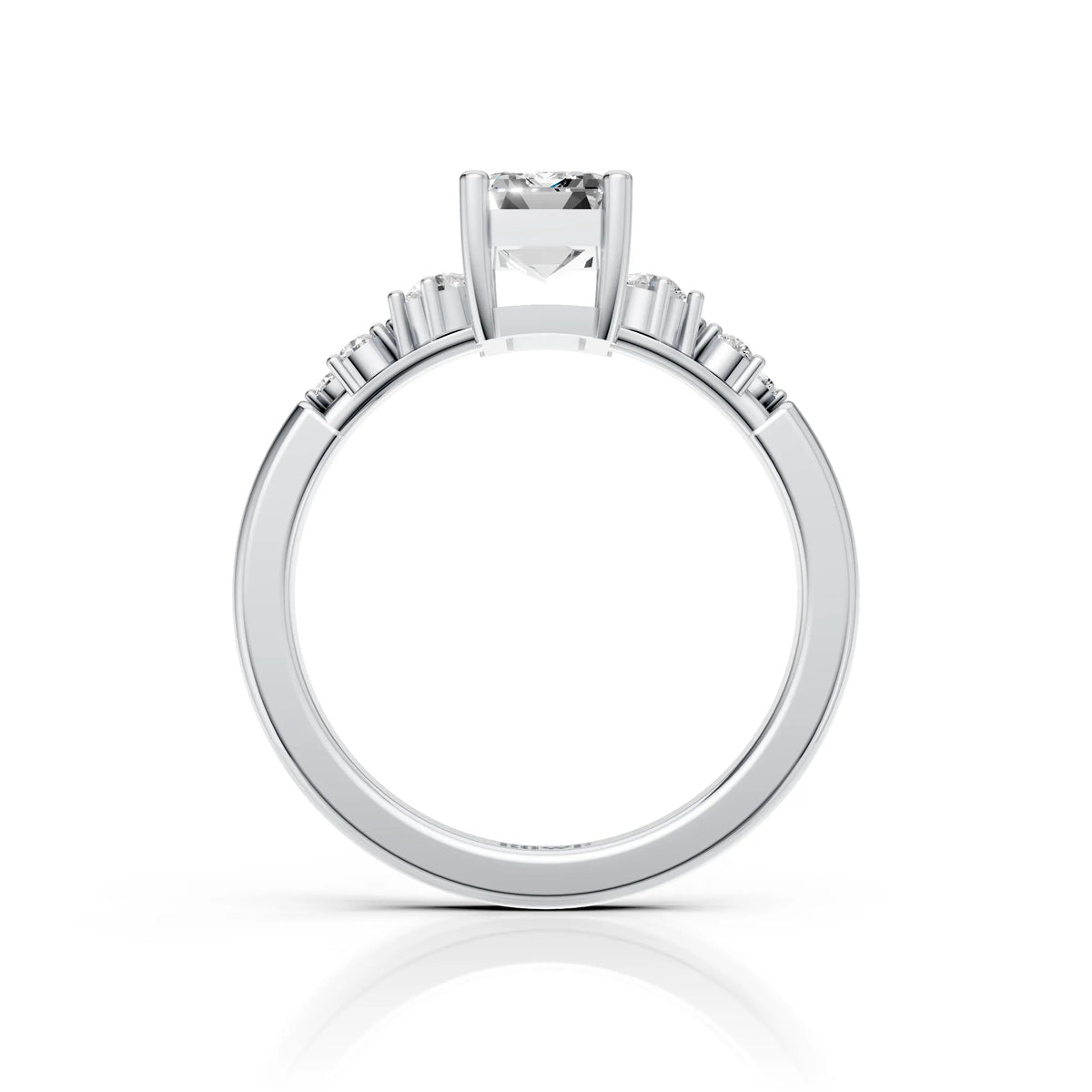 Emerald Cluste Ring