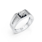 Classic Round Statement Ring