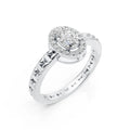 Oval Halo Ring