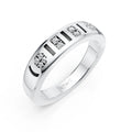 Architectural Diamond Band Ring