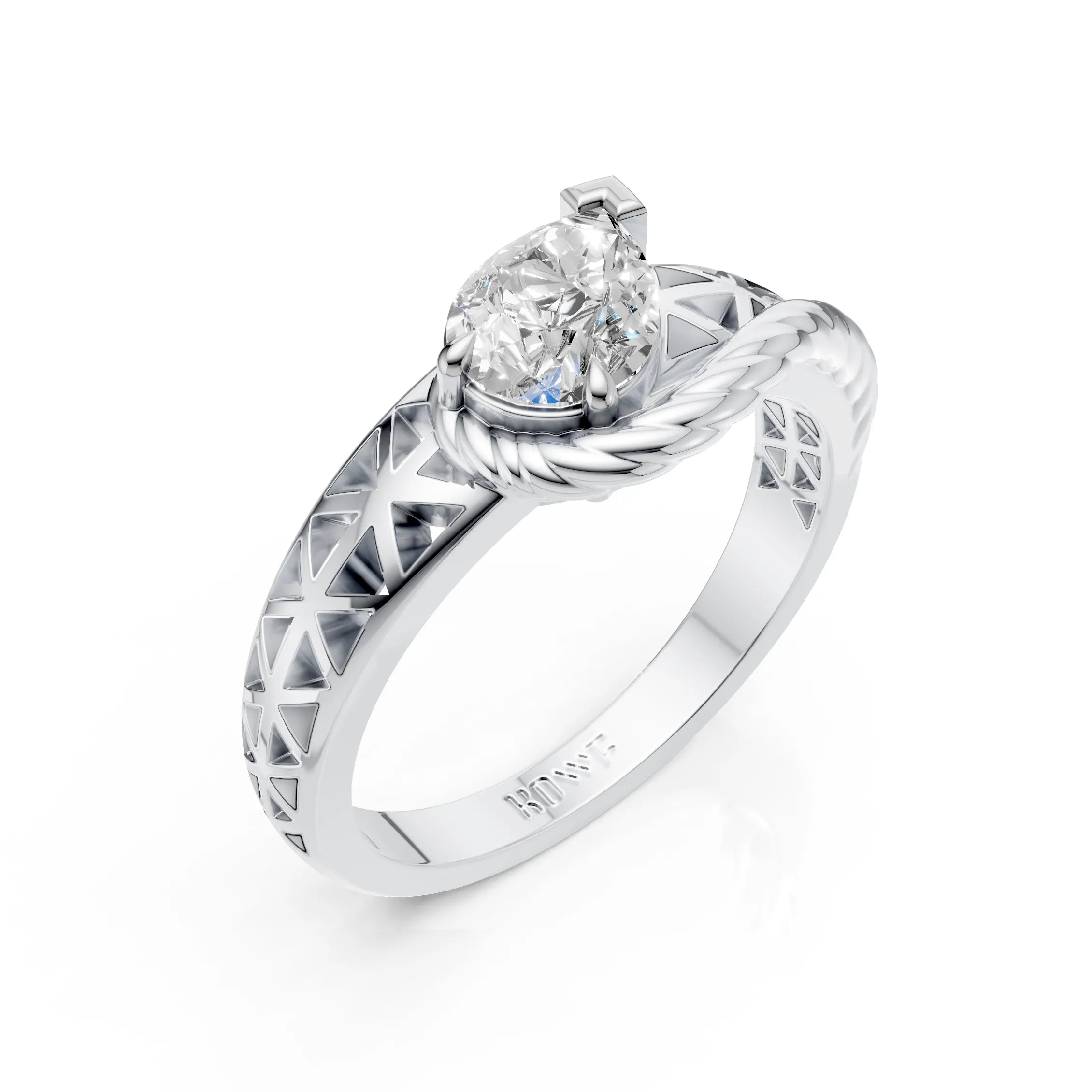 Pear Fusion Ring