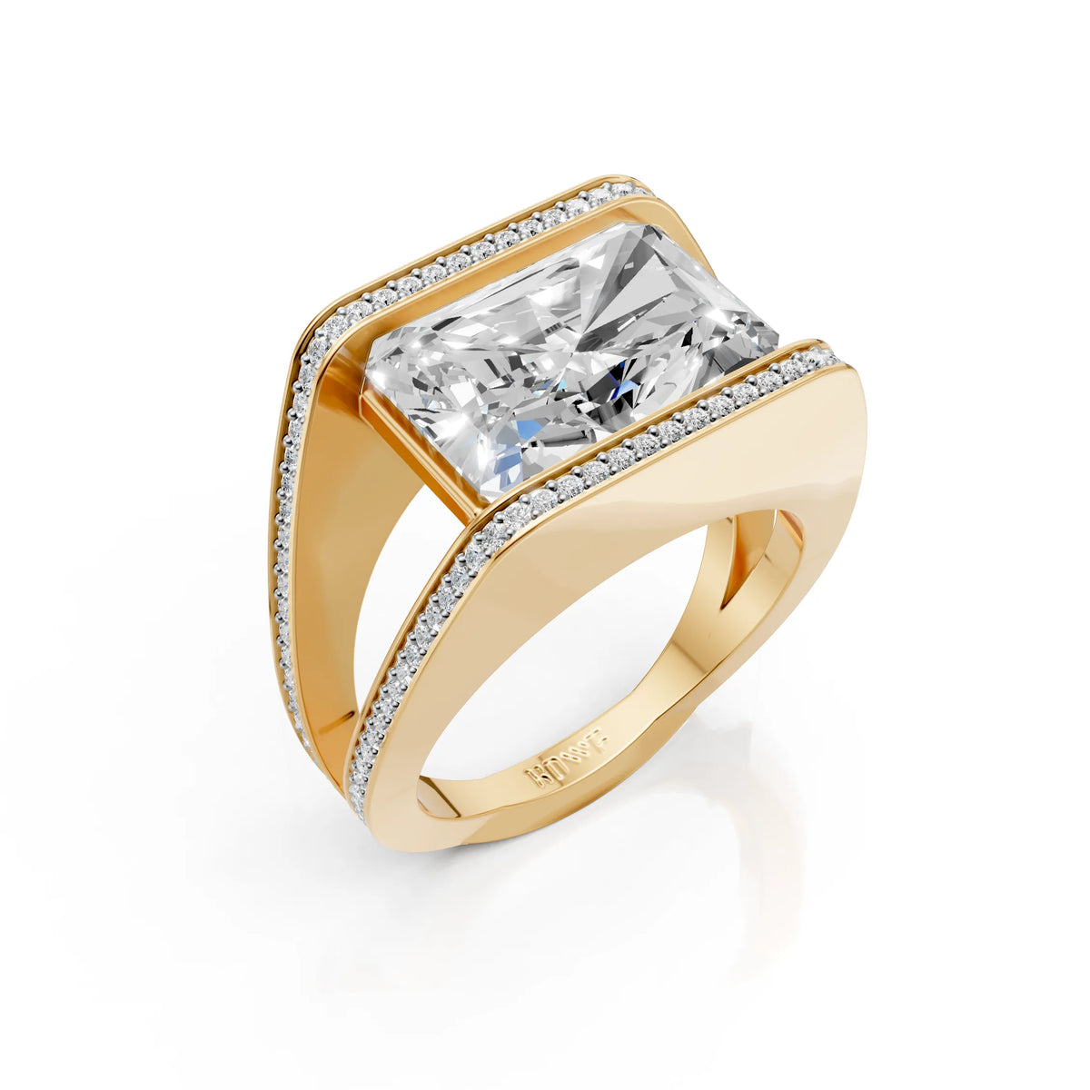 Radiant Frame Ring