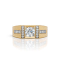 Classic Round Statement Ring