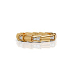 Diamond Buckle Ring