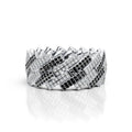 Black & White Cuban Ring