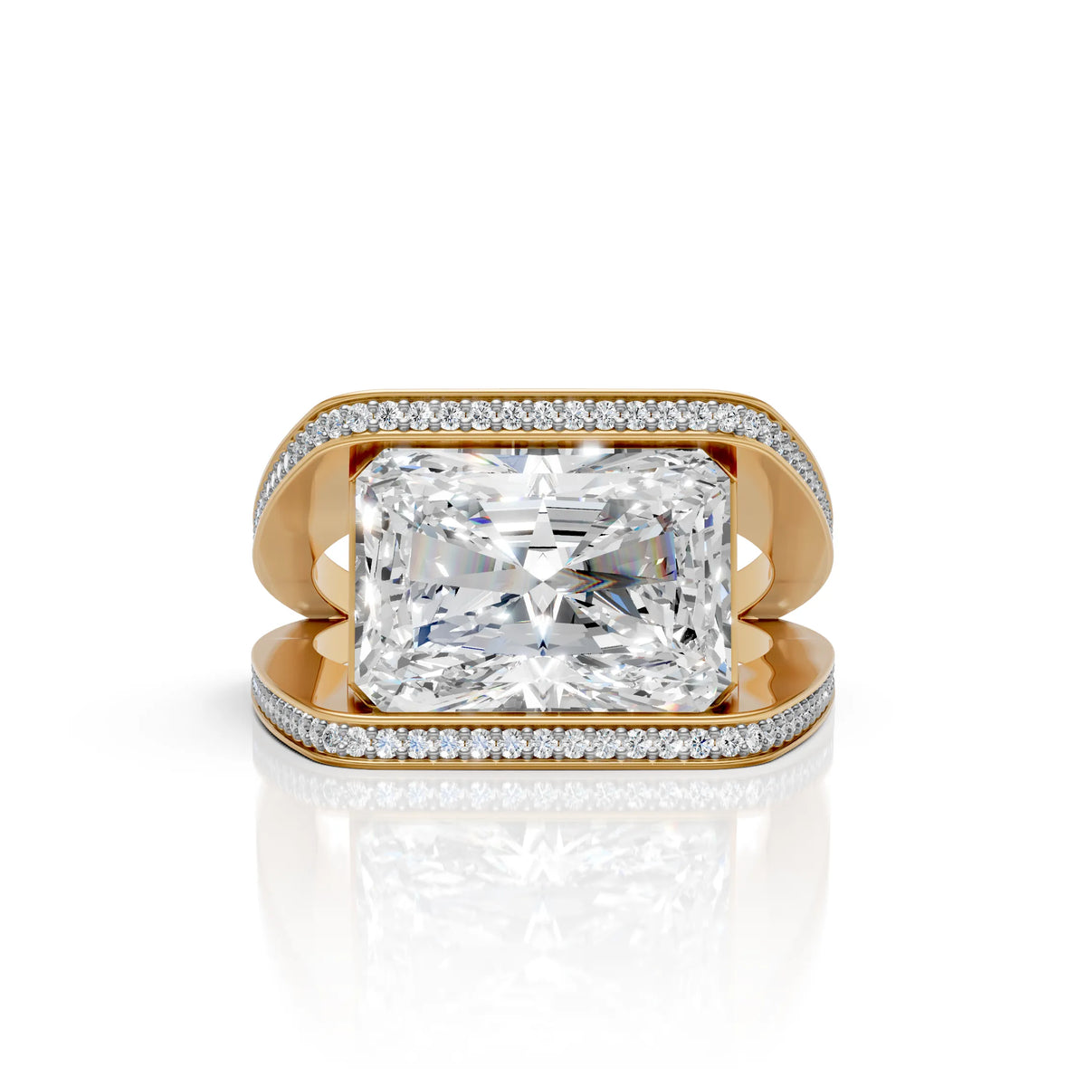 Radiant Frame Ring