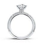 Premium Round Diamond Ring Set