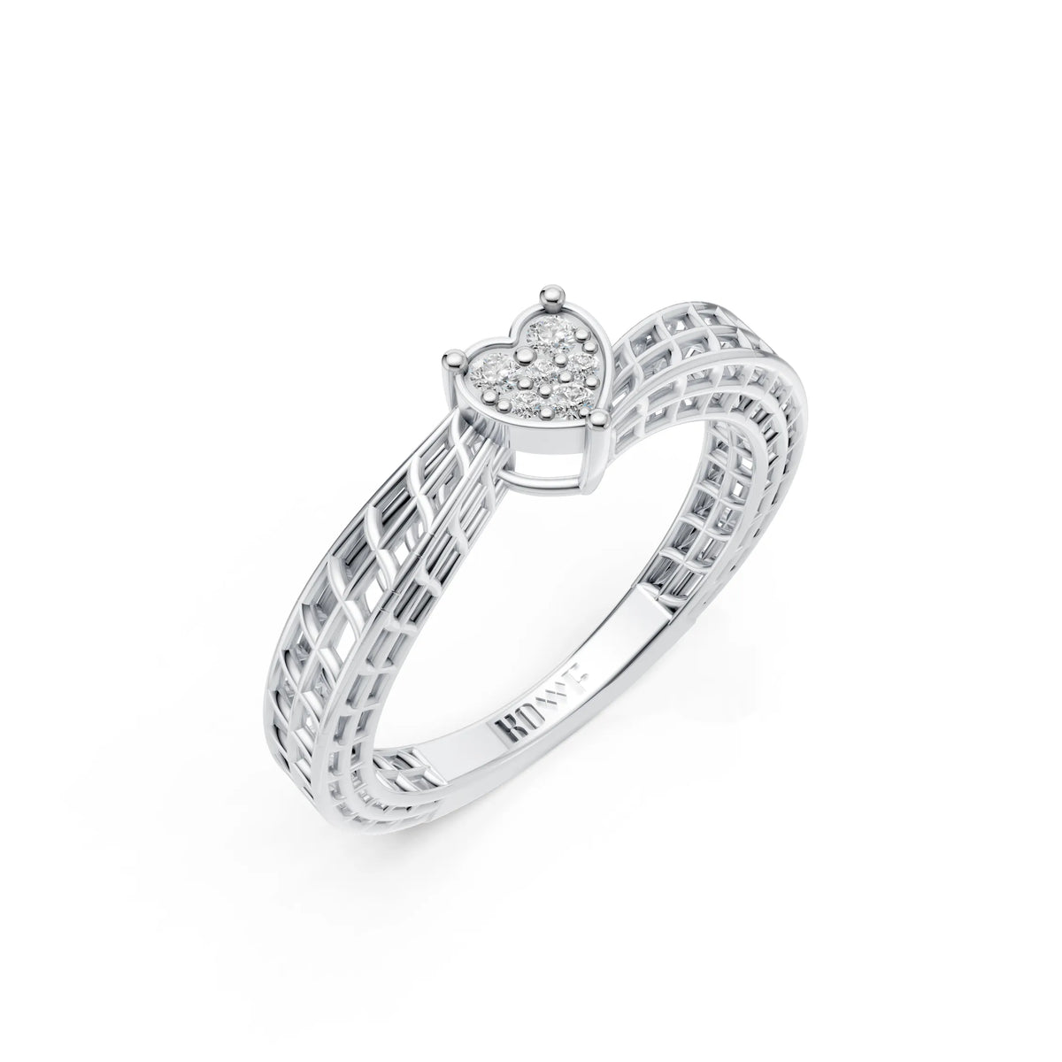 Heart Weave Ring