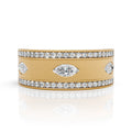 Luxury Marquise Cut Diamond Band