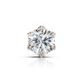 Classic Round Diamond Eight-Prong Stud