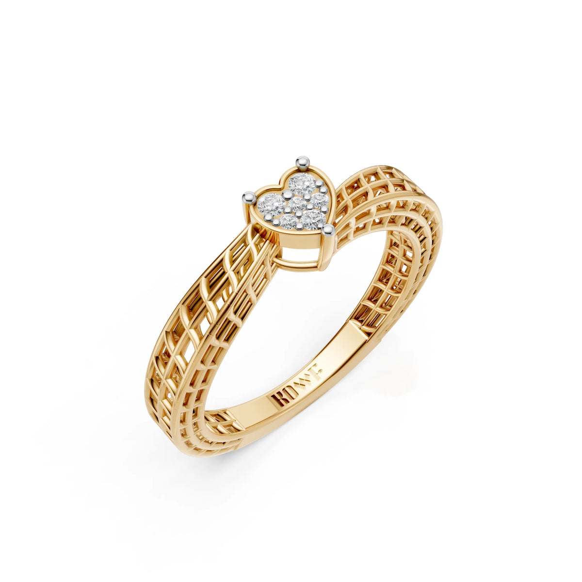 Heart Weave Ring