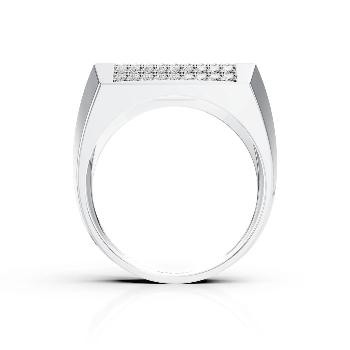 Diamond Grid Ring