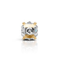 Hexagon Diamond Bar Claw Stud (1 PC)