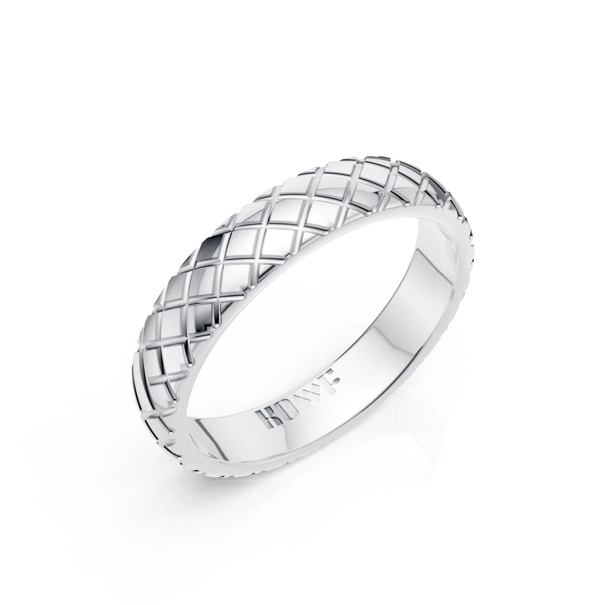 Textured Band Ring