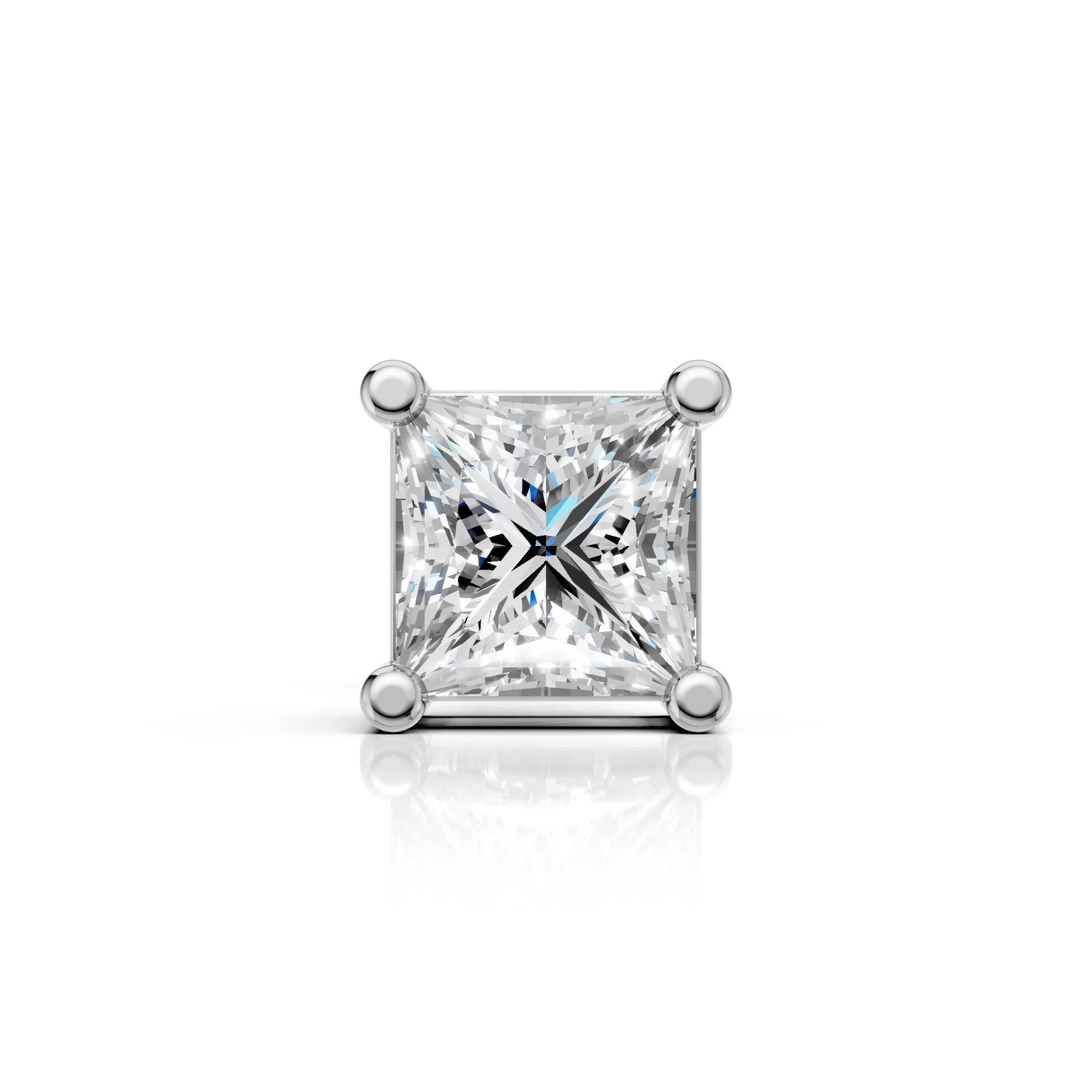 Princess Shape Earrings (1 PC)