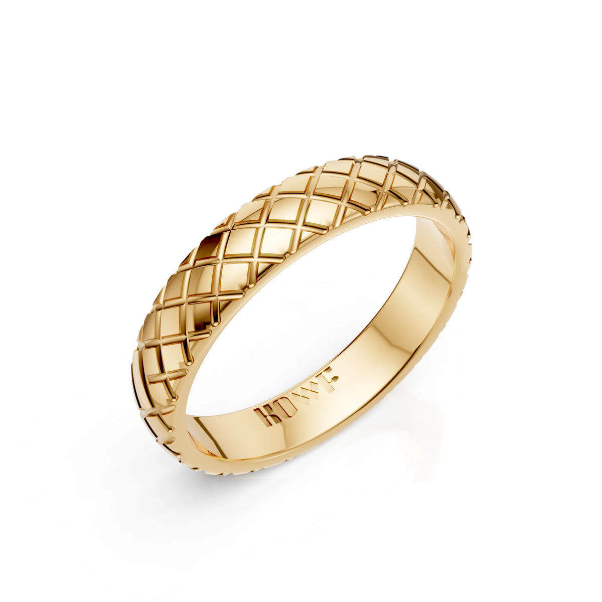Textured Band Ring