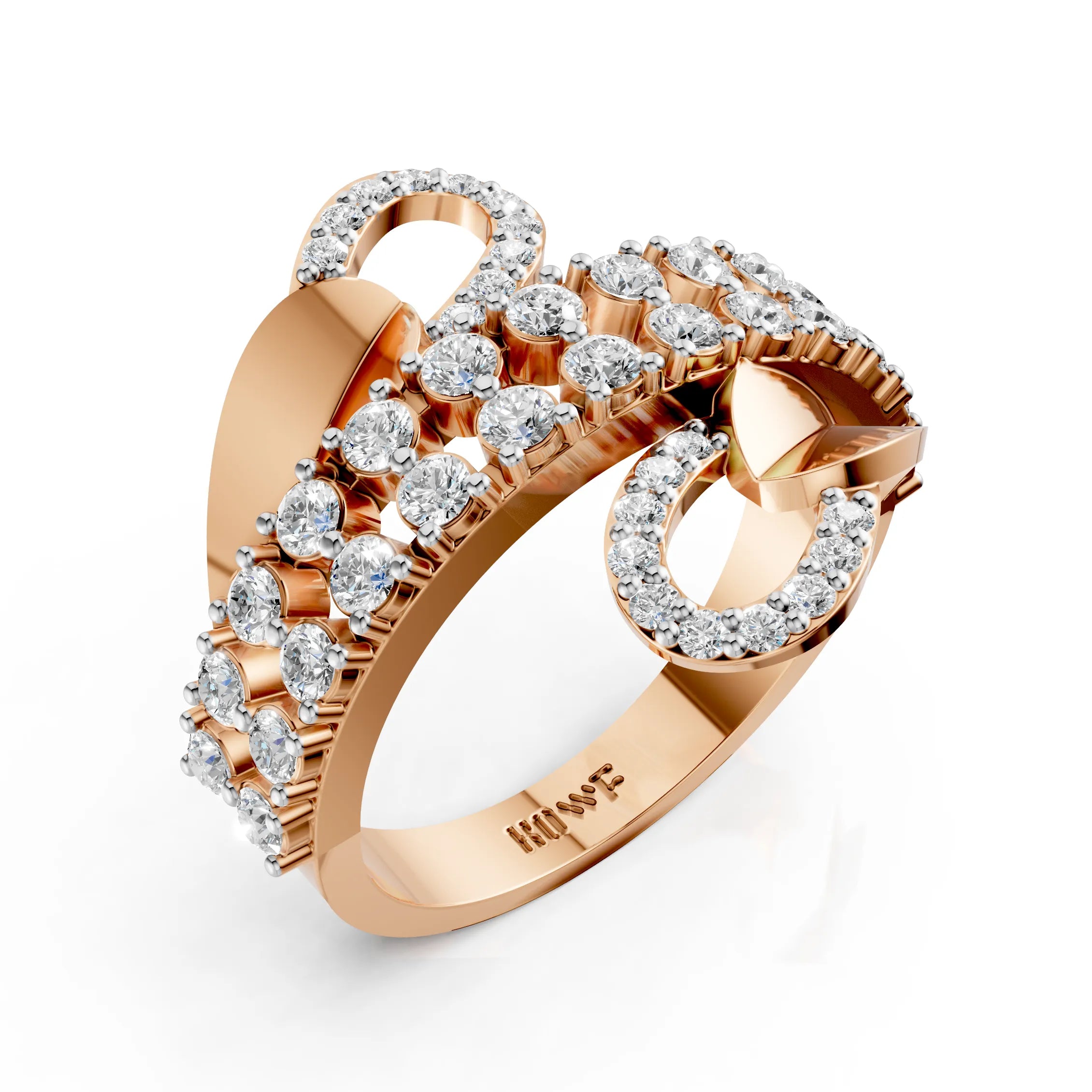 Twist of Elegance Ring