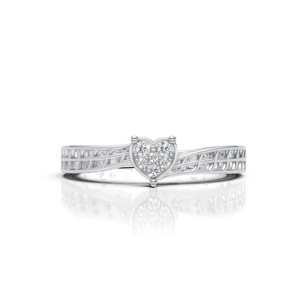 Heart Weave Ring
