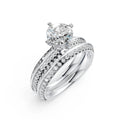 Premium Round Diamond Ring Set