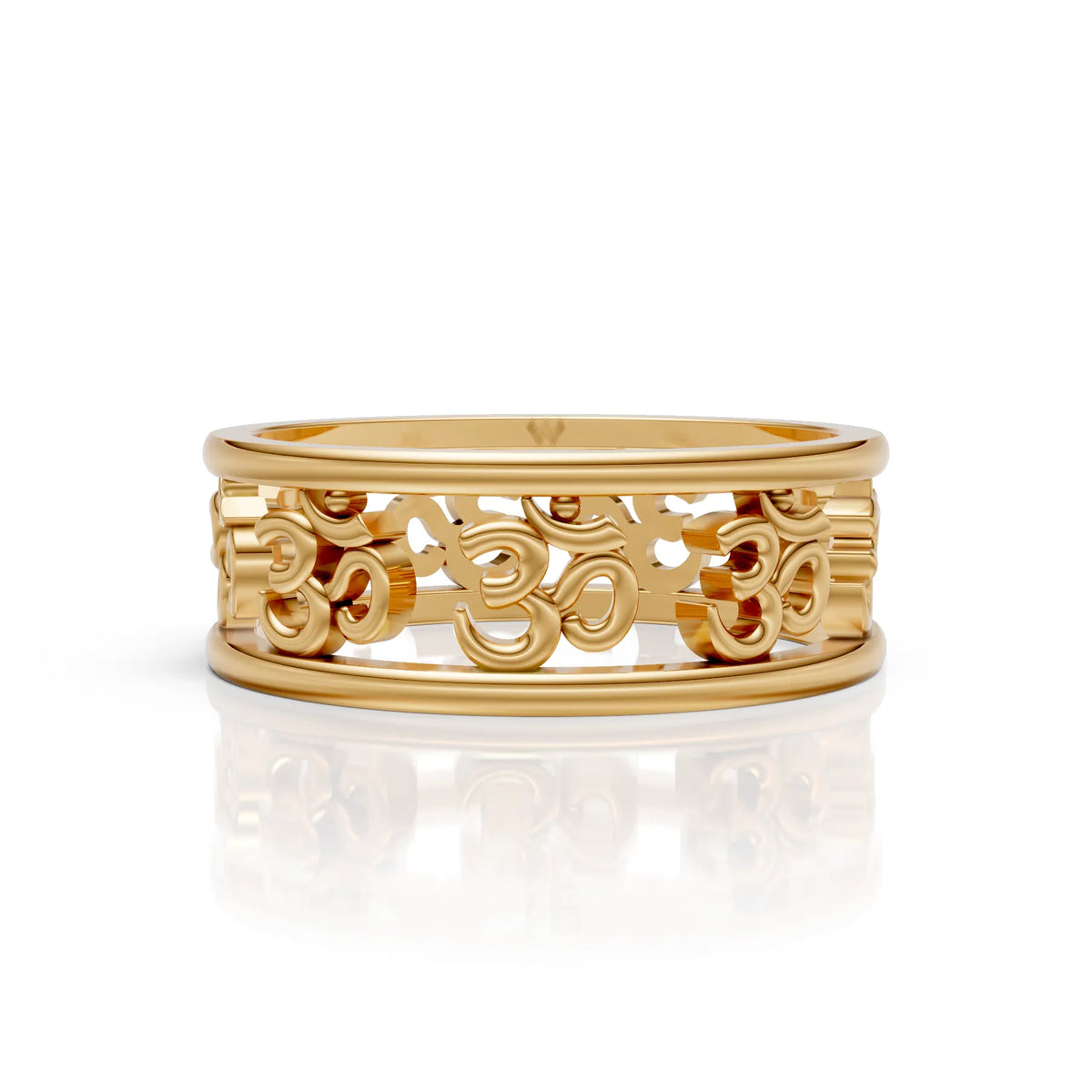 Om Symbol Men's Ring